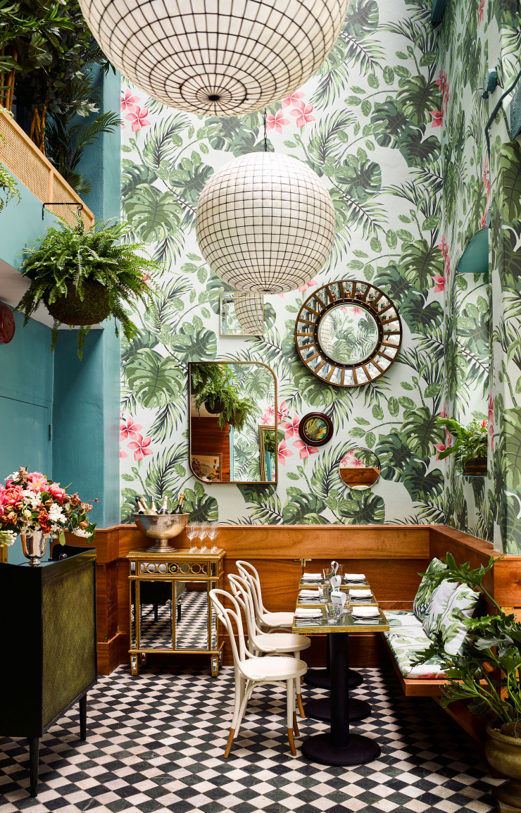 Les designers Ken Fulk et Jon de la Cruz signent le décor du Leo’s Oyster Bar.