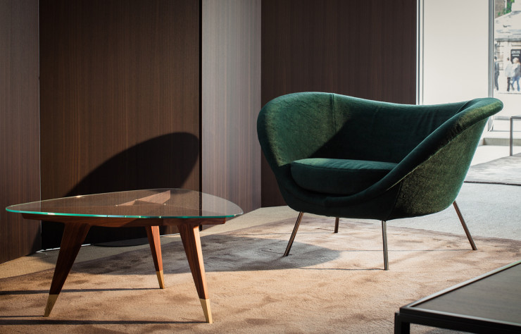 Fauteuil « D.154.2 » de Gio Ponti, édité par Molteni&C.