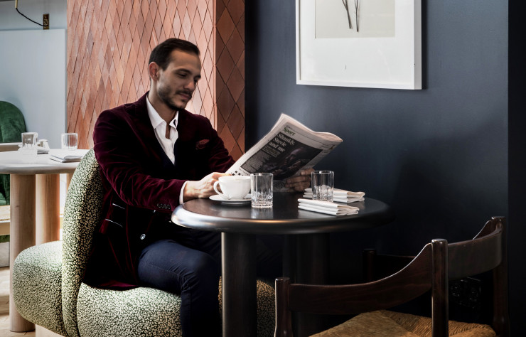 Bourgeois et audacieux, l’hôtel est à l’image de sa clientèle.
