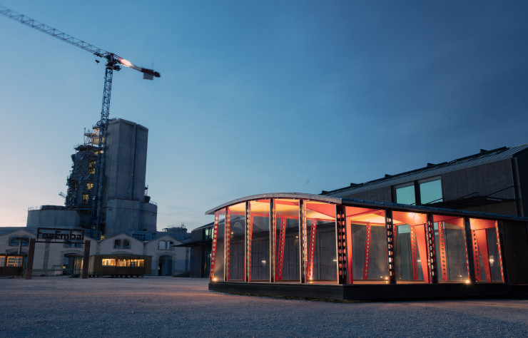 L’occasion aussi de découvrir l’avancement de la future tour de Franck Gehry.