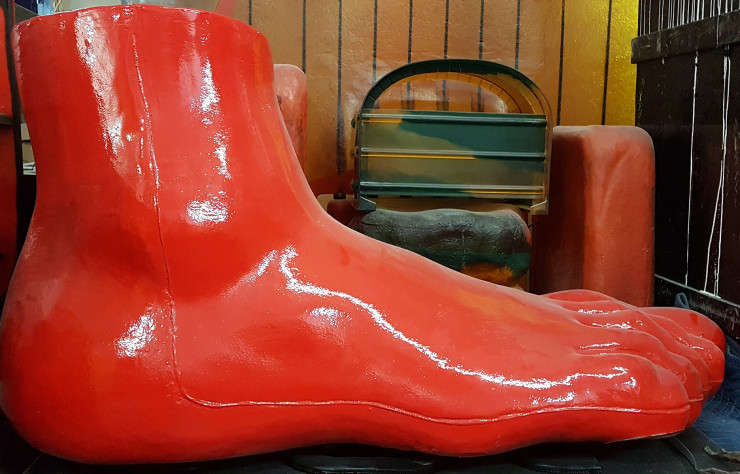 Le tabouret « UP7 » de Gaetano Pesce pour B&B Italia.