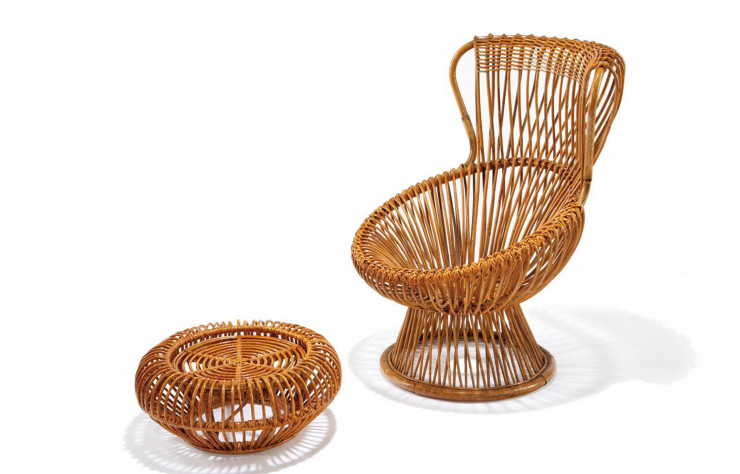 Fauteuil Margherita de Franco Albini (1950).