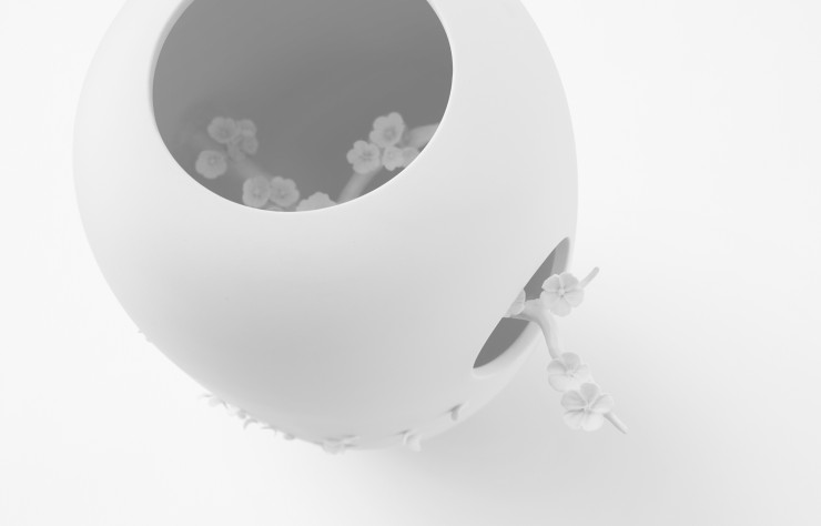 Vase Sakura de Nendo (Sèvres).