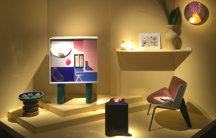 Le stand de Sèvres au PAD London 2017.