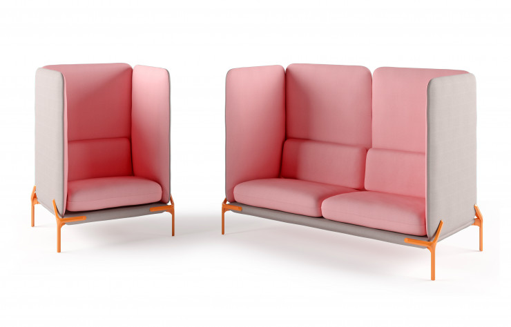 Collection d’assises « Cast » du studio Désormeaux/Carrette pour La Manufacture du Design.