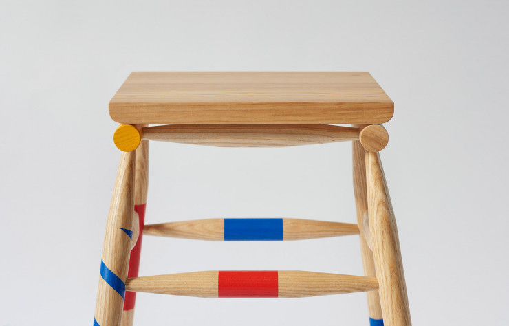 Tabouret « Mikadochan ».