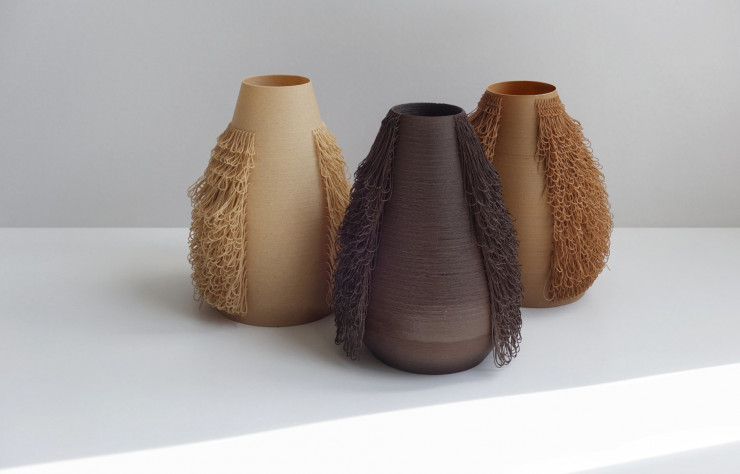 Véritable objet d’art, le vase « Poilu » fait désormais partie des collections de la galerie AYBAR de Miami.