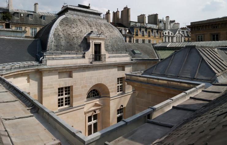 L’architecte Philippe Prost a supervisé la rénovation de cet ensemble exceptionnel situé Quai de Conti.