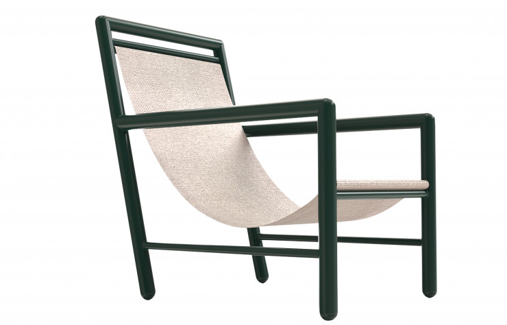 Chaise longue de Robert Mallet-Stevens (Habitat).