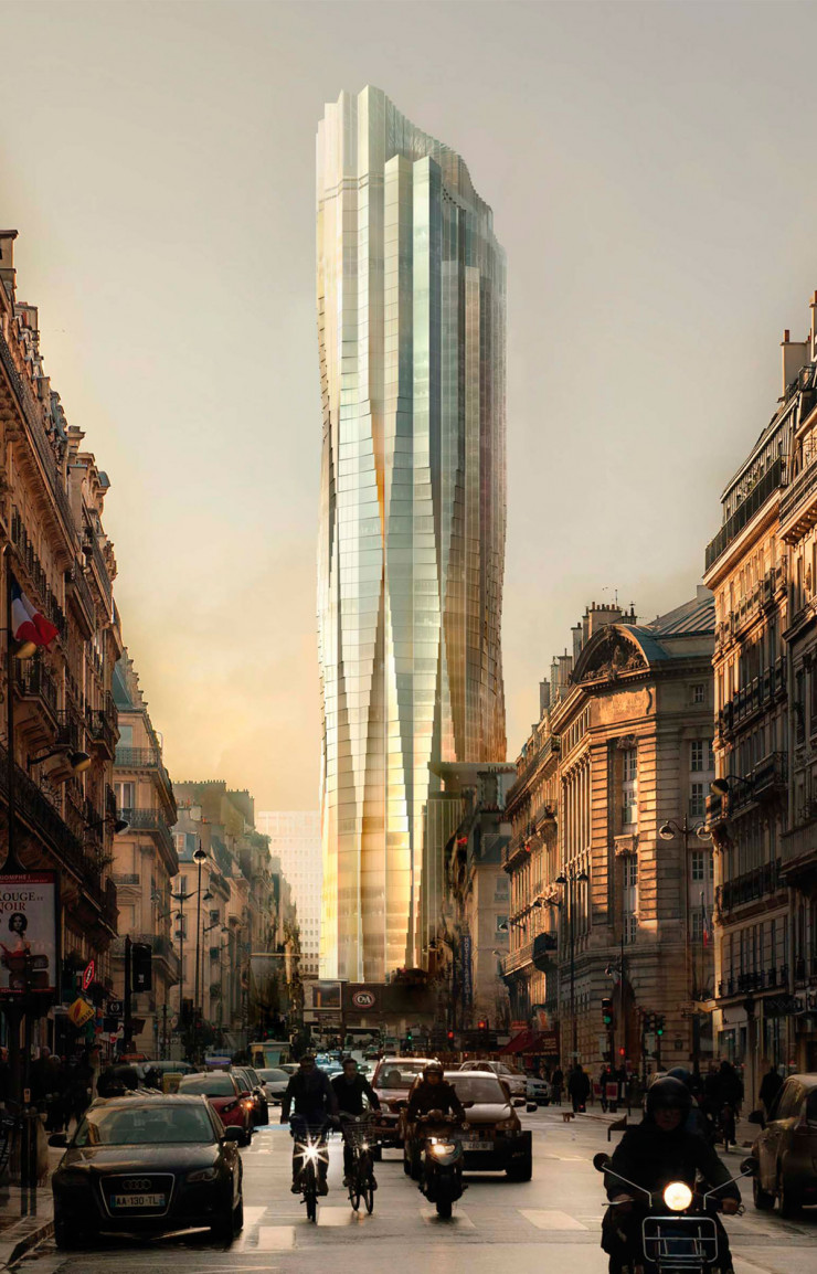 Le nouveau visage de la tour Montparnasse par Studio Gang.