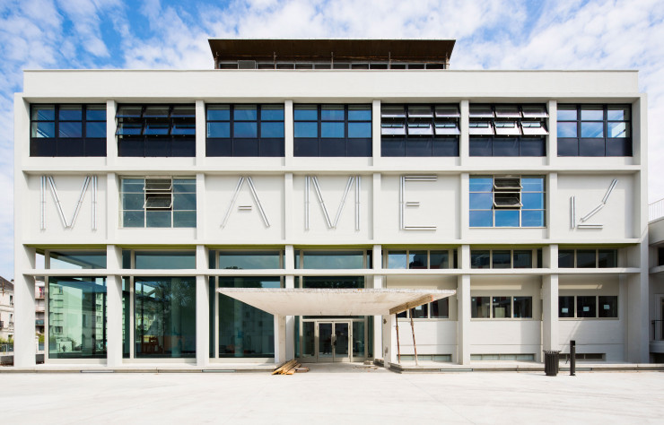 Les anciennes imprimeries Mame, transformées pour accueillir l’école des beaux-arts de Tours.