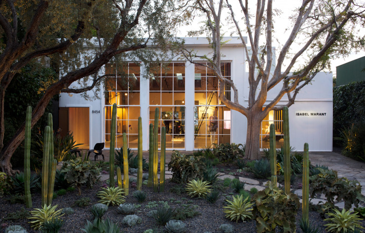 Boutique Isabel Marant dans le quartier de West Hollywood, à Los Angeles.