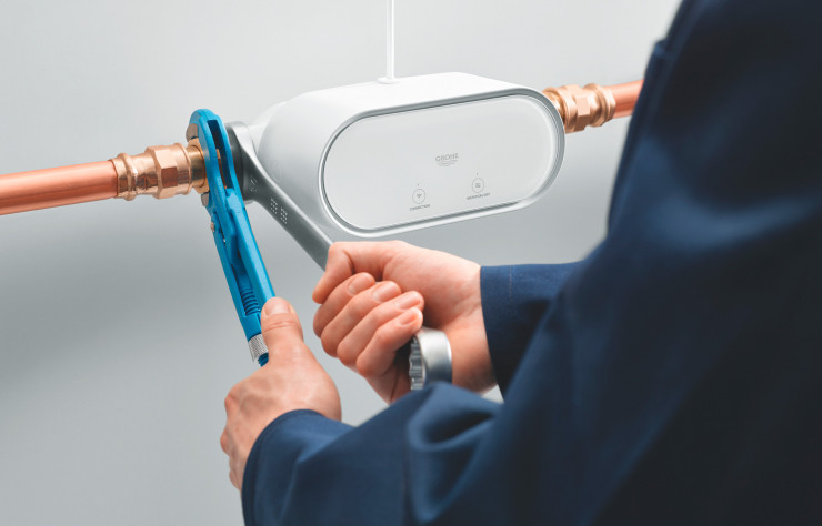 Le Sense Guard de Grohe ou comment éviter les fuites d’eau à la maison.