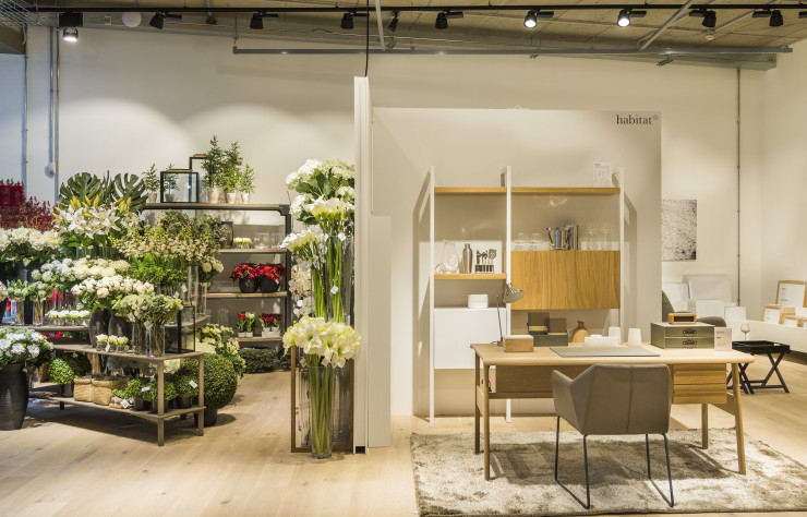 Un corner dédié à la marque Sia sera bientôt présent dans toutes les boutiques d’Habitat…