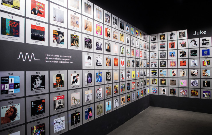 200 morceaux, à écouter au casque, composent la playlist du « Juke Box Baby ».