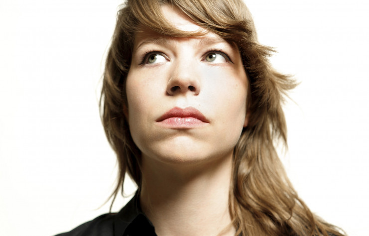 Calypso Valois, photographiée par Etienne Daho.