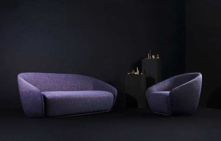 Le canapé « Belle-Île » se décline dans une version fauteuil. A partir de 640 €.
