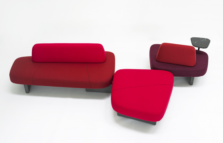 Banquettes « Ischia » de PearsonLloyd pour Tacchini.