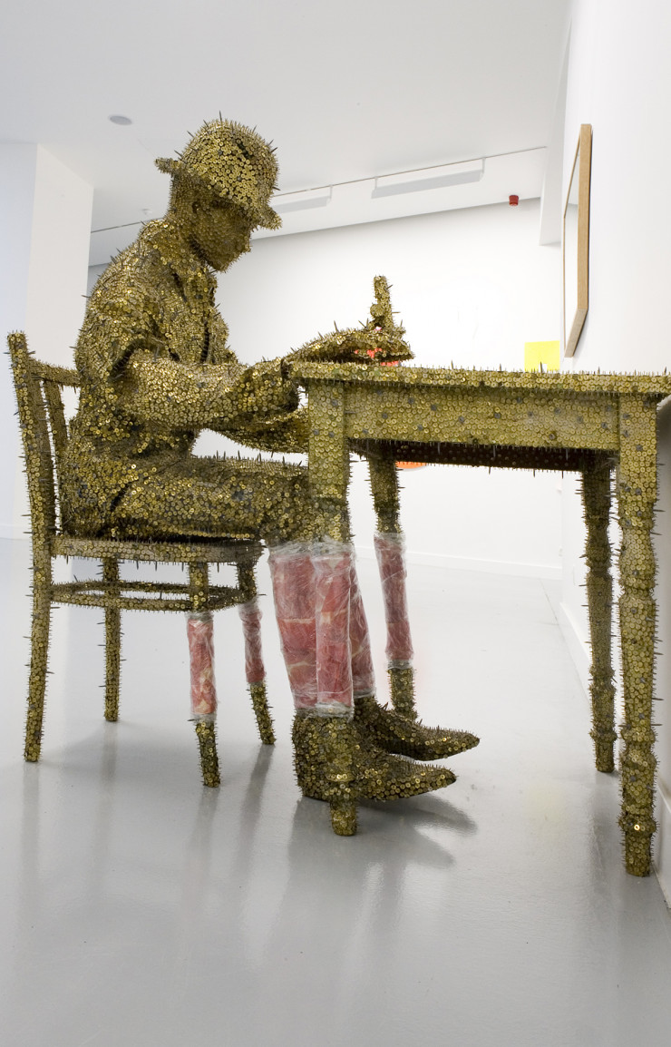 Parmi les collections, « Ik, aan het dromen » (Moi, en rêvant) du plasticien Jan Fabre, né à Anvers en 1958.