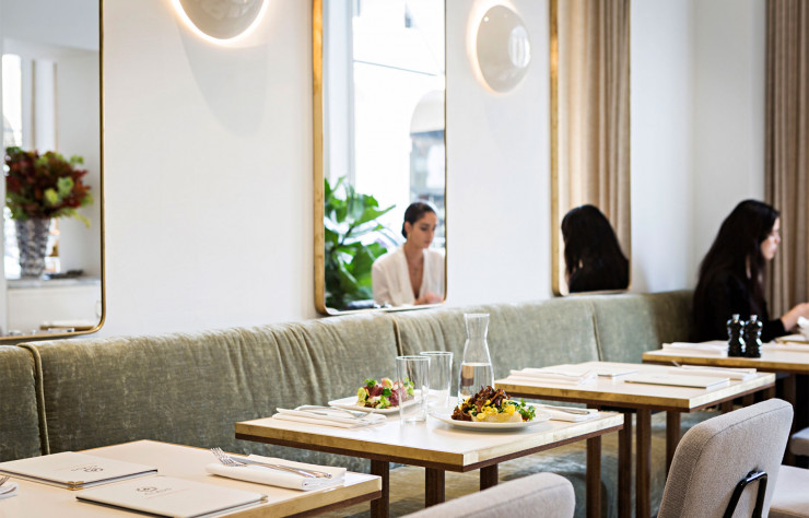 Claus, le spécialiste du petit déjeuner, a confié au Milanais sa boutique germanopratine. La Vienne autrichienne n’est pas loin.