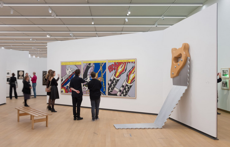 Grâce à l’acier, les murs allient la finesse à la stabilité pour répondre aux normes de sécurité du musée.