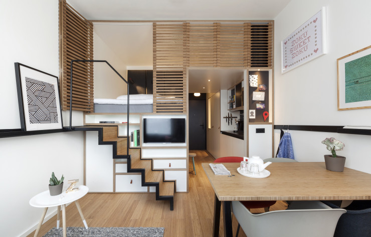 A Amsterdam, le Zoku ne manque pas d’idées pour l’aménagement de ses chambres.