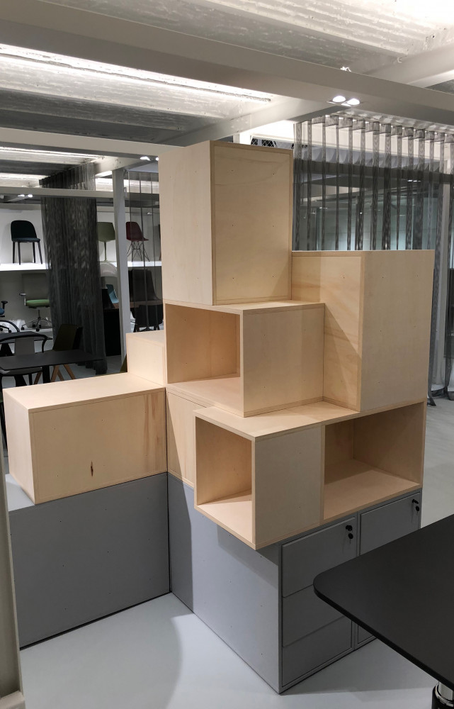 Les rangements Cases de Jean Nouvel (UniFor).