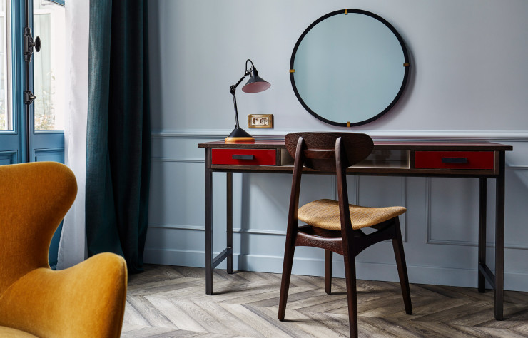 Les chambres du Hoxton Paris ont été confiées au duo Humbert & Poyet.