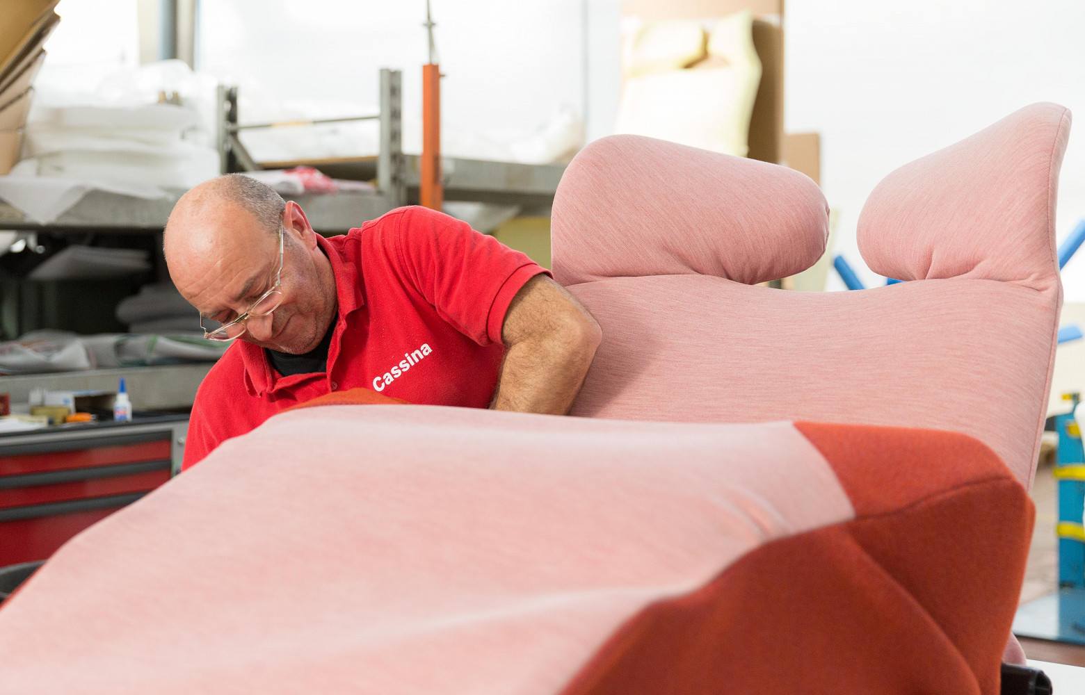 Créé par Toshiyuki Kita en 1980, le fauteuil Wink a été remis au goût du jour en...