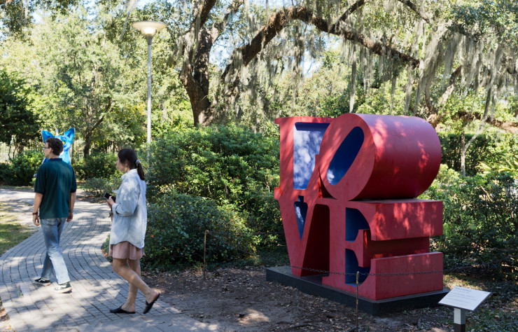 Le Besthoff Sculpture Garden de la Nouvelle-Orléans.