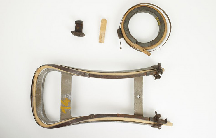 Moule de la chaise « 14 » développée par Gebrüder Thonet dans les années 1850.
