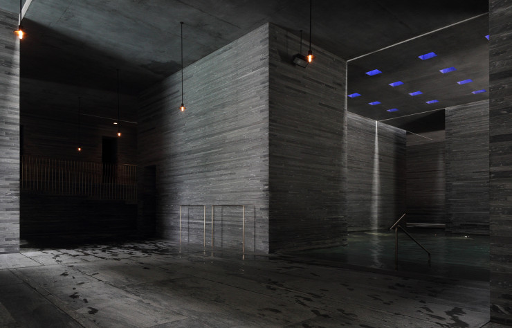 Achevés en 1996, les thermes de Vals restent l’un des plus grands chef-d’œuvre de Peter Zumthor.