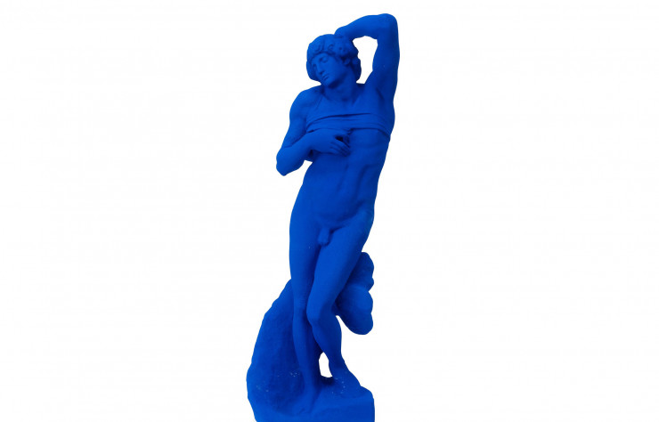 « L’esclave mourant d’après Michel Ange (S 20) », Yves Klein (1962).