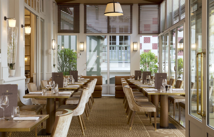 L’hôtel Le Normandy, à Deauville.