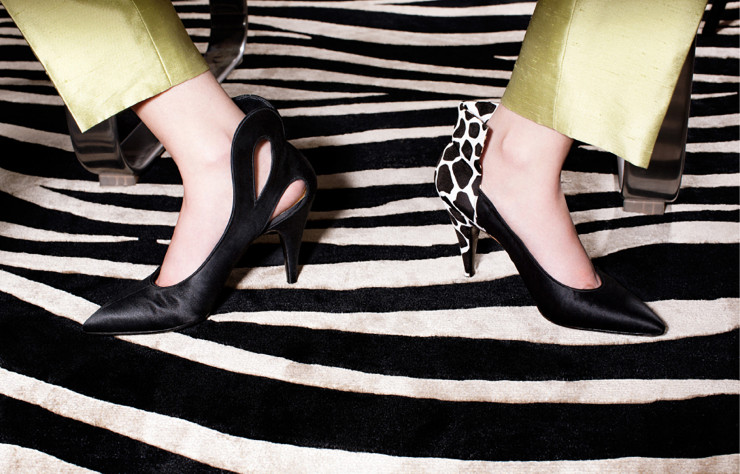 Illustration de l’ouvrage « Roger Vivier », paru en 2013 aux Editions Rizzoli New York.