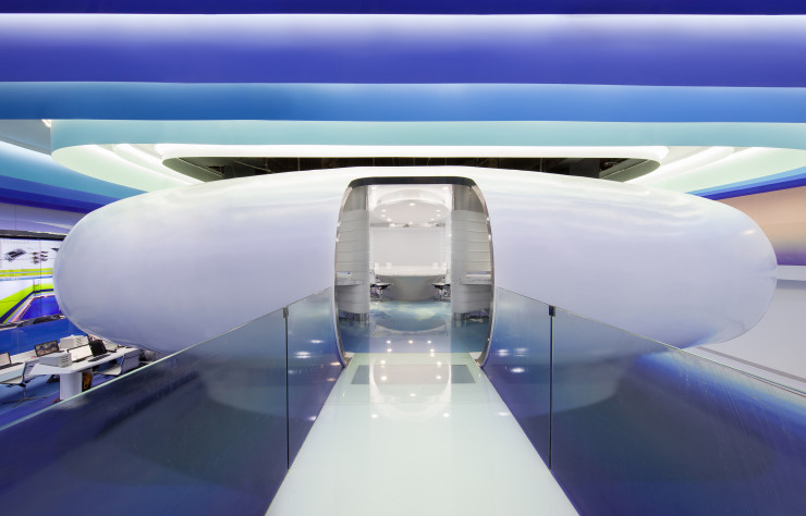 Les bureaux de Cloud DCS, signés Arboit Limited, remportent le Best Use of Color Award.