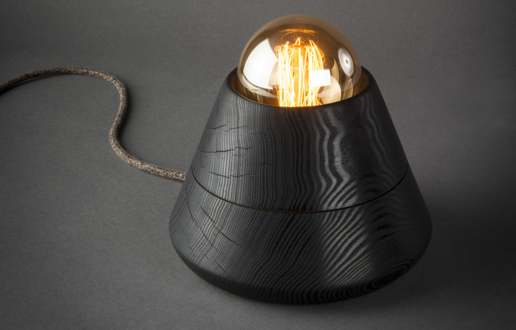 Lampe « Vulcain » de Jean-Baptiste Vigneron, lauréat du Prix du Public.