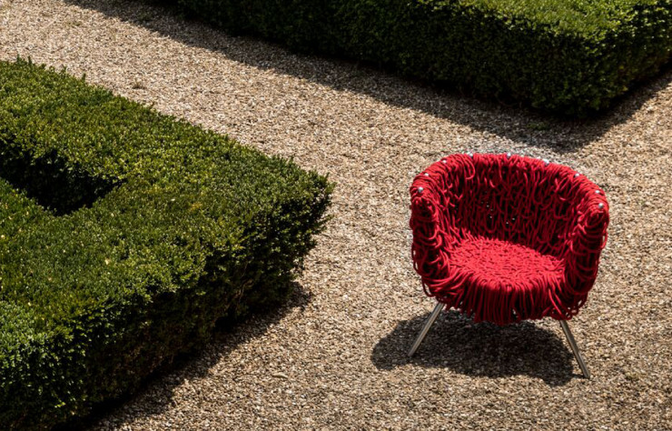 La chaise « Vermelha » des frères Campana, éditée pour la première fois en 1993.