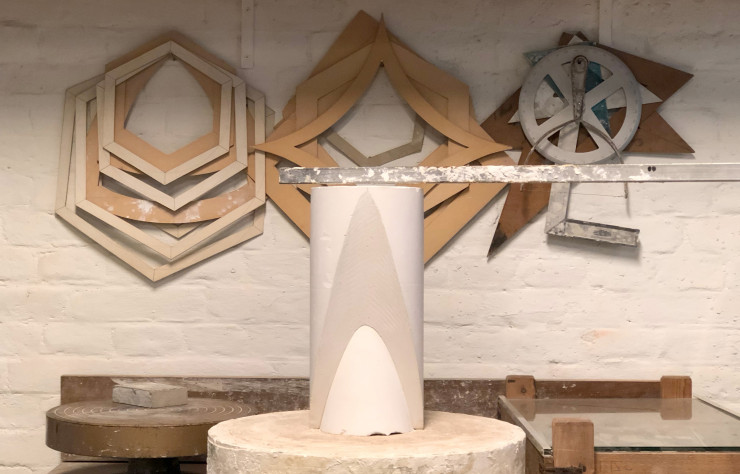 A l’intérieur du musée est reconstitué un véritable atelier de céramiste.