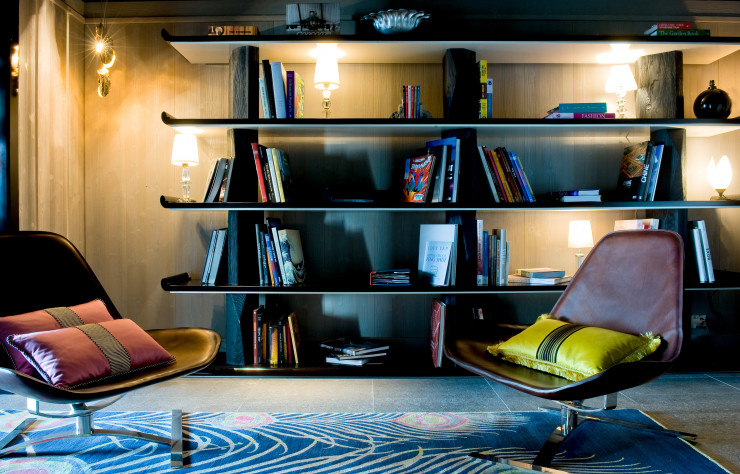 La bibliothèque de la Sivolière