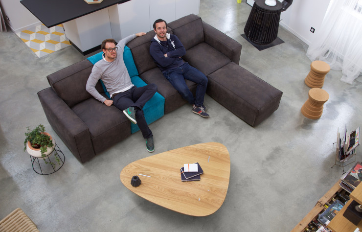 Xavier Daublain et Damien Sanoner, les cofondateurs de Point D.