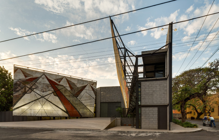 Extension du musée et centre culturel de La Tallera, à Mexico, 2010.