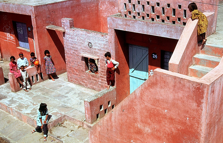 Aranya, un complexe de logements à bas prix réalisé en 1989.