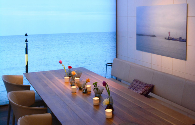 le restaurant Freutzil, à Binz, sur l’île de Rügen.