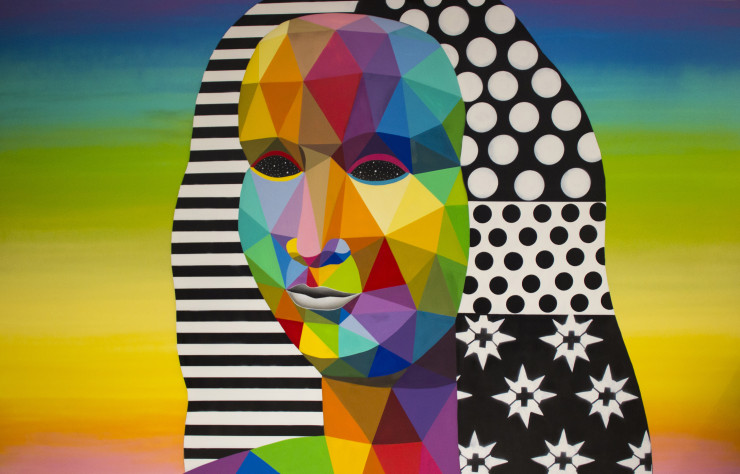 Avec son style Immédiatement reconnaissable, Okuda attire aujourd’hui les plus grandes marques.