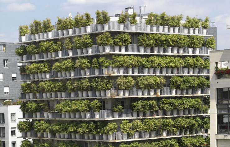 Immeuble d’habitation Tower Flower, Paris XVIIe (2004).