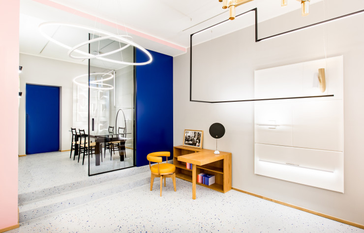 Le showroom parisien de Nemo aménagé par Charles Kalpakian.