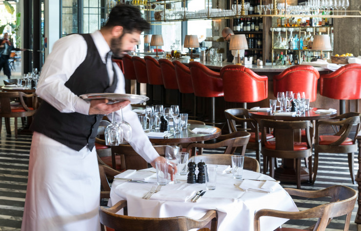 Chez Cecconi, le restaurant situé sur le toit de la Soho House berlinoise.