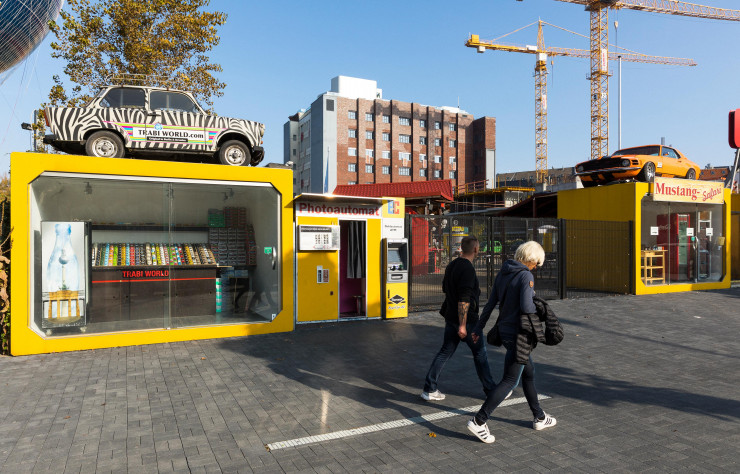 Dans le quartier de Mitte…