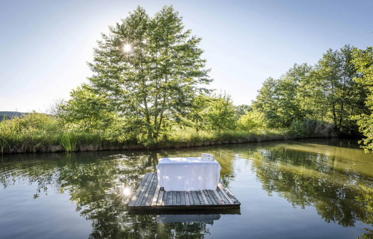 A coté du lac, l’hôtel dispose également d’un spa.